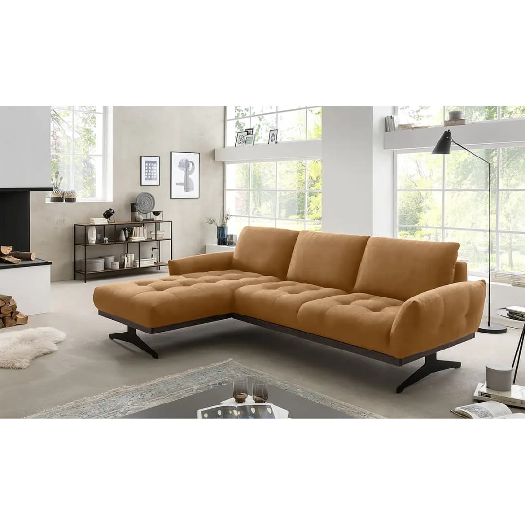 Ecksofa Duston | Braun