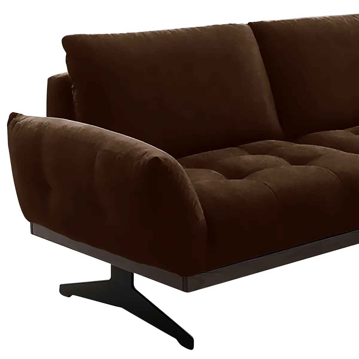 Ecksofa Duston | Braun