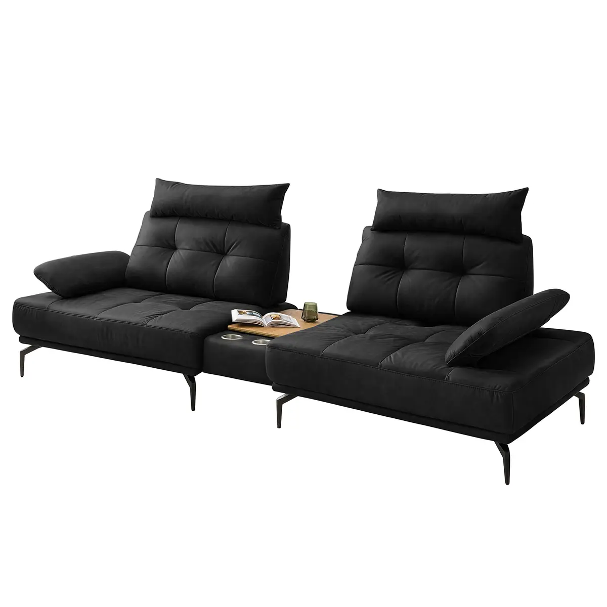 Bigsofa Linville | Schwarz