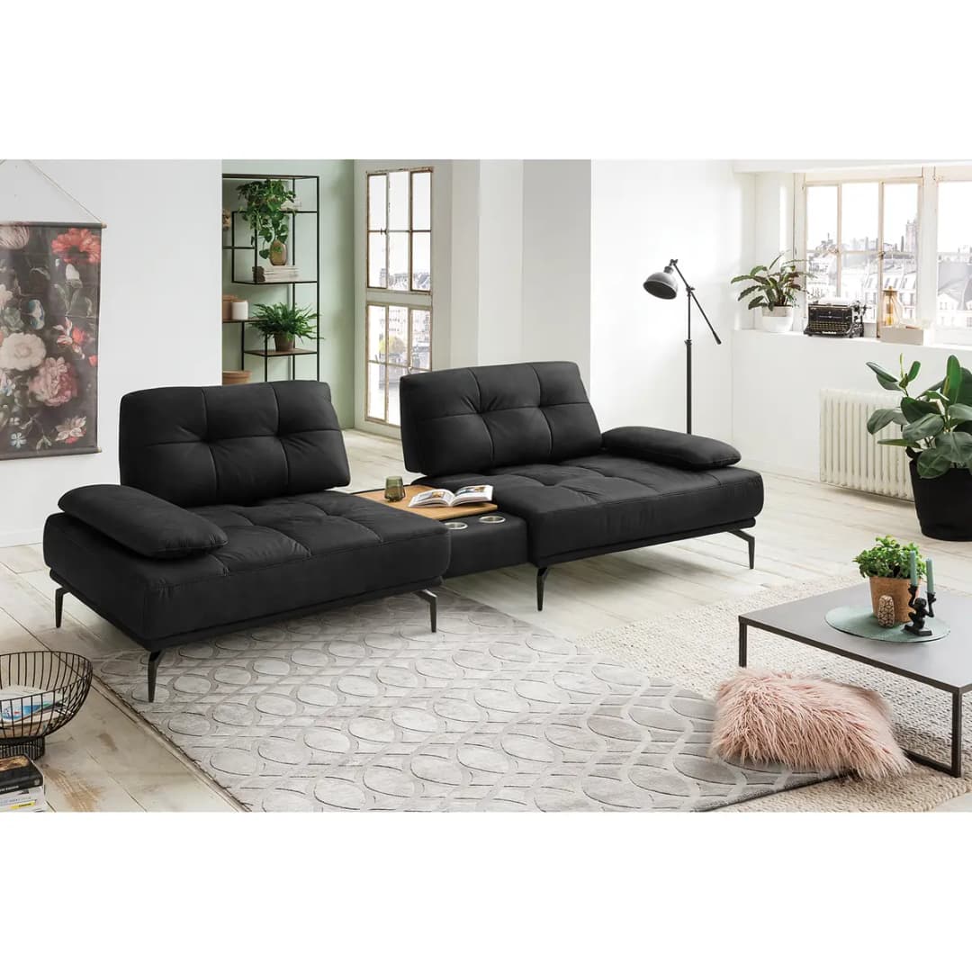 Bigsofa Linville | Schwarz