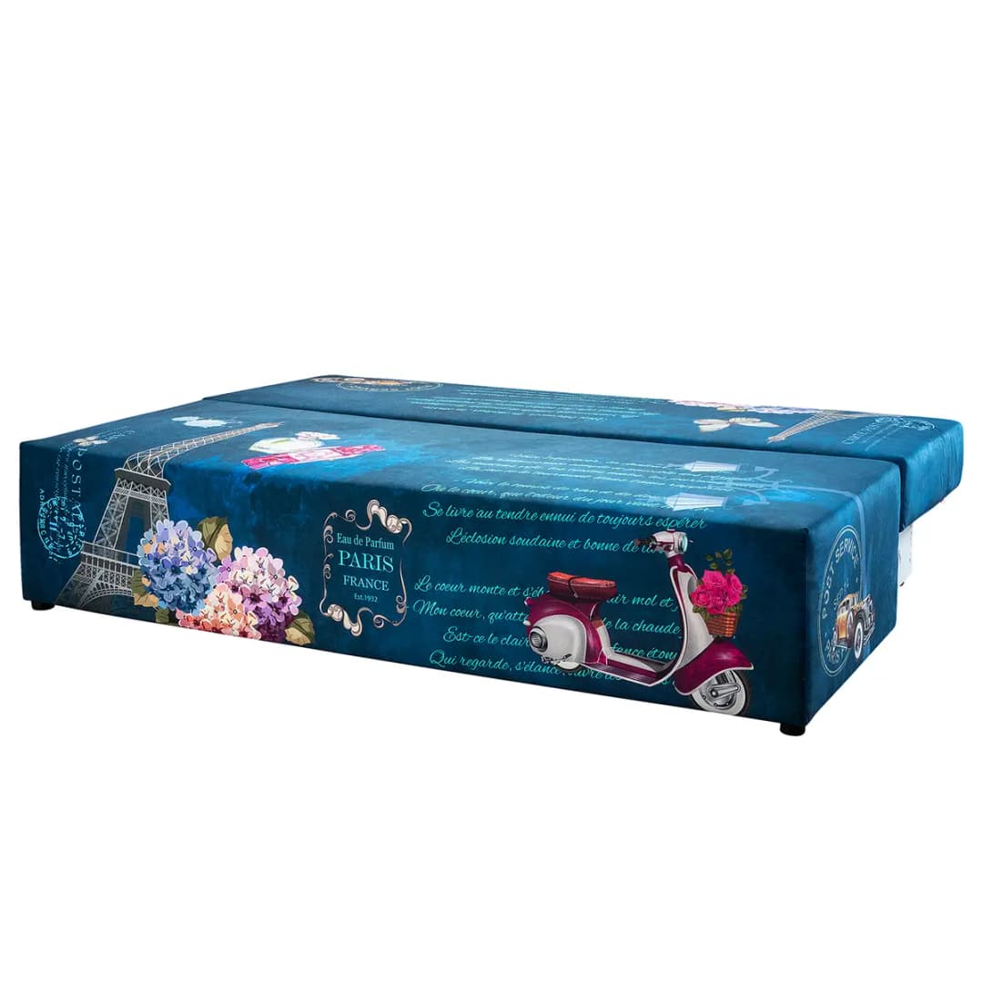 Schlafsofa Gabun | Blau