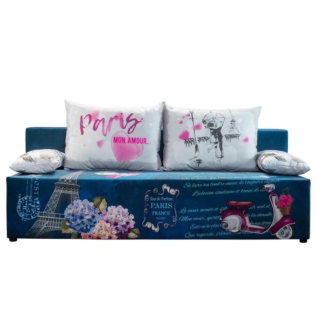 Schlafsofa Gabun | Blau