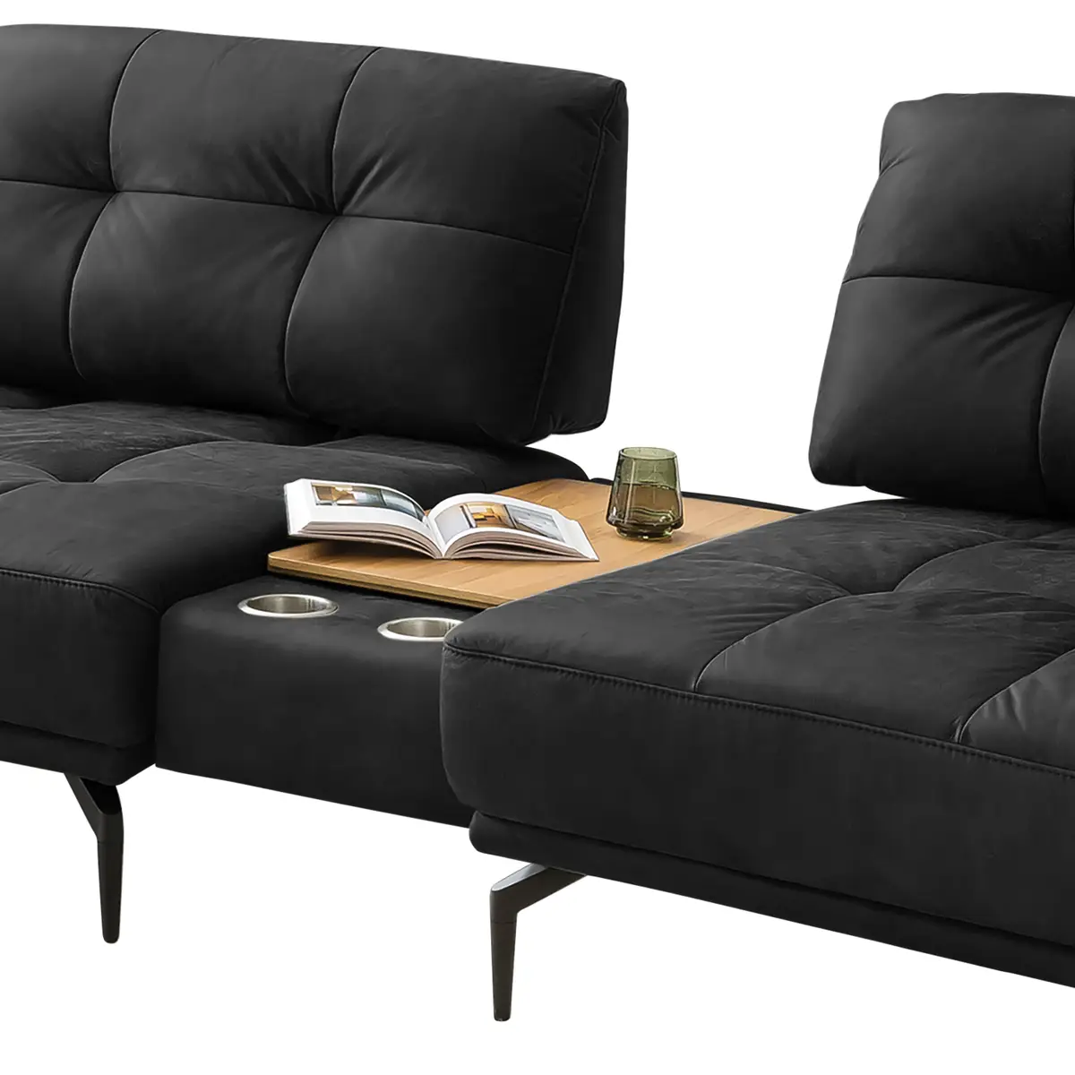 Bigsofa Linville | Schwarz
