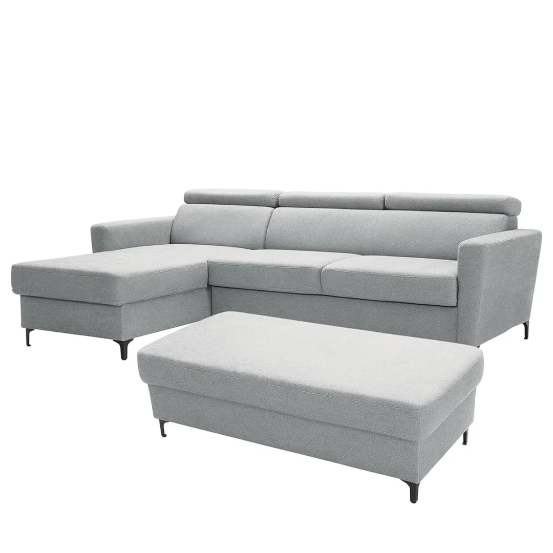 Ecksofa Landaff | Grau