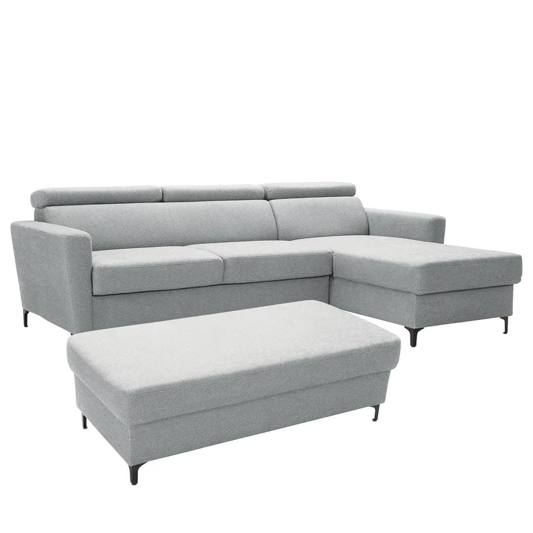 Ecksofa Landaff | Grau