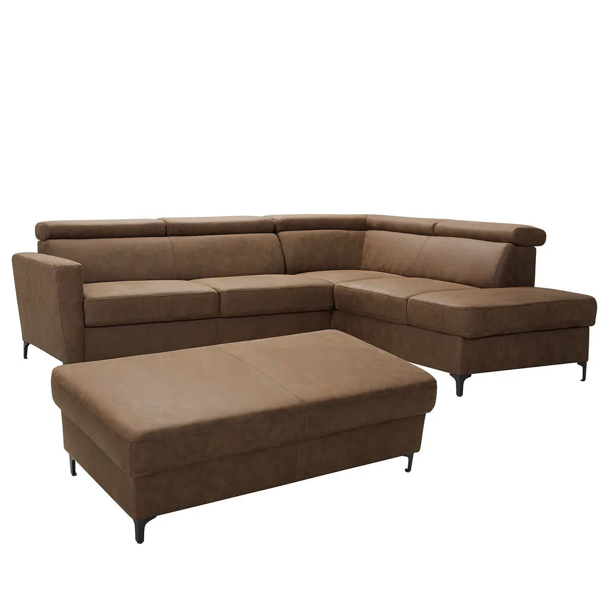 Ecksofa Landaff | Braun