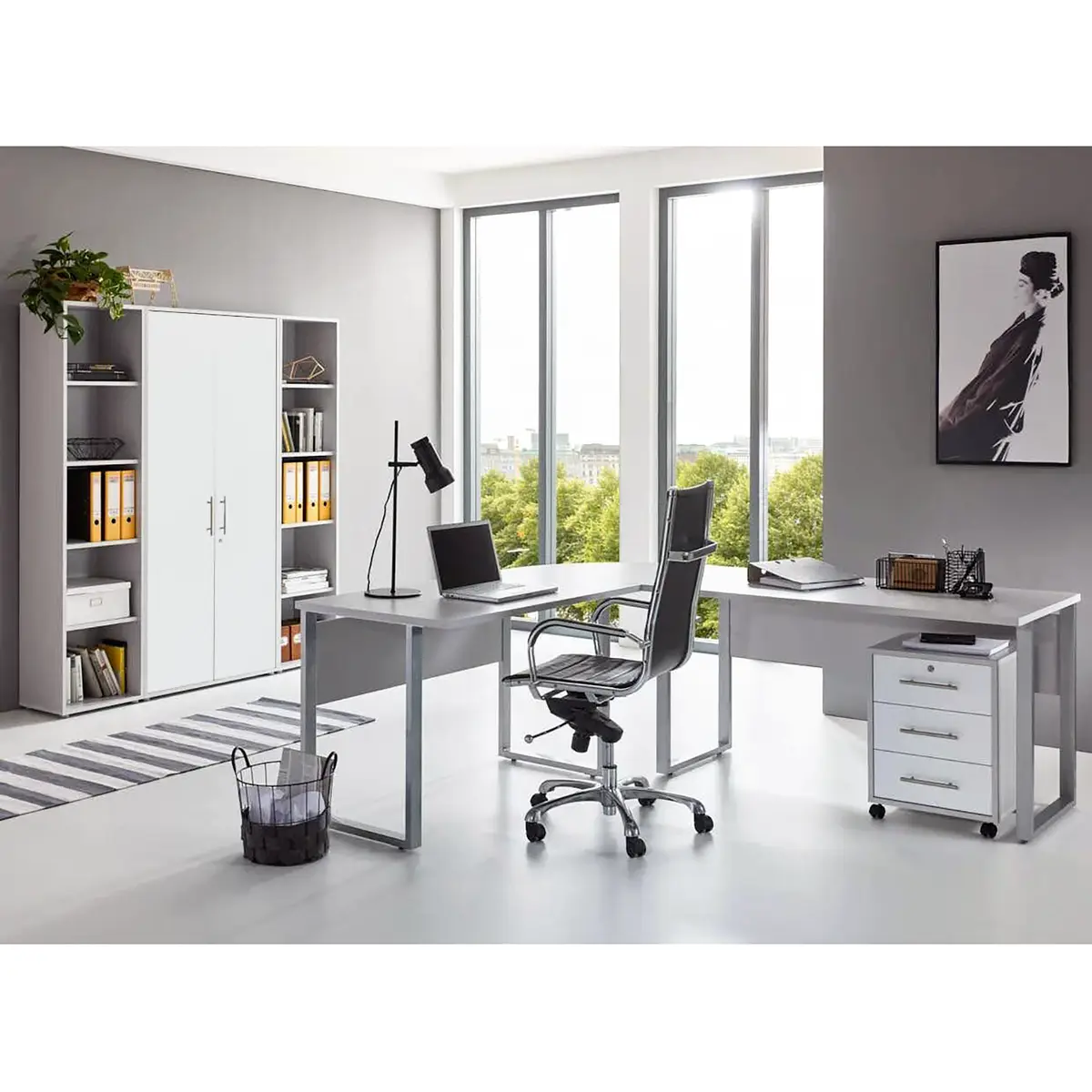 Aktenschrank III | Grau