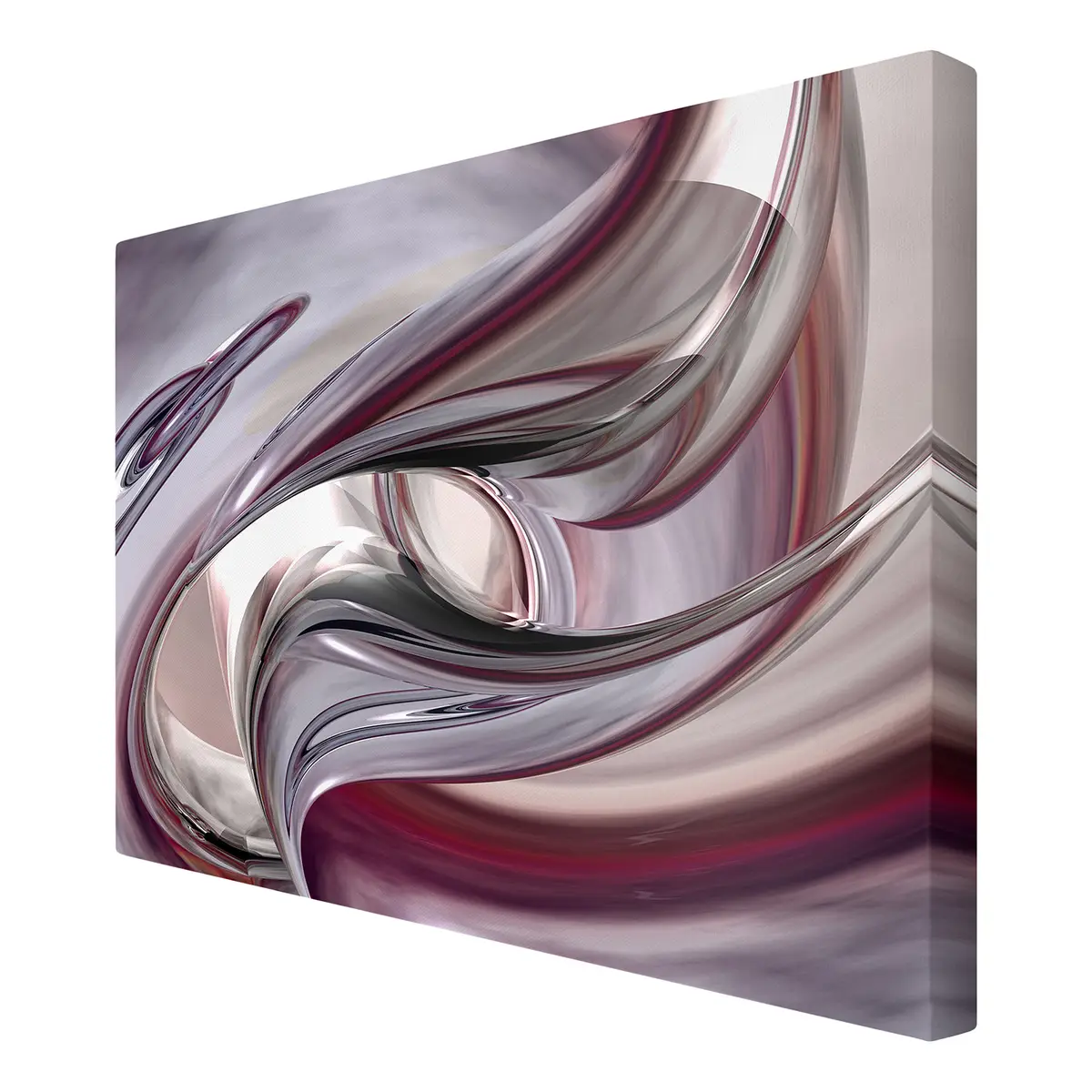 Leinwandbild Illusionary I | Lila