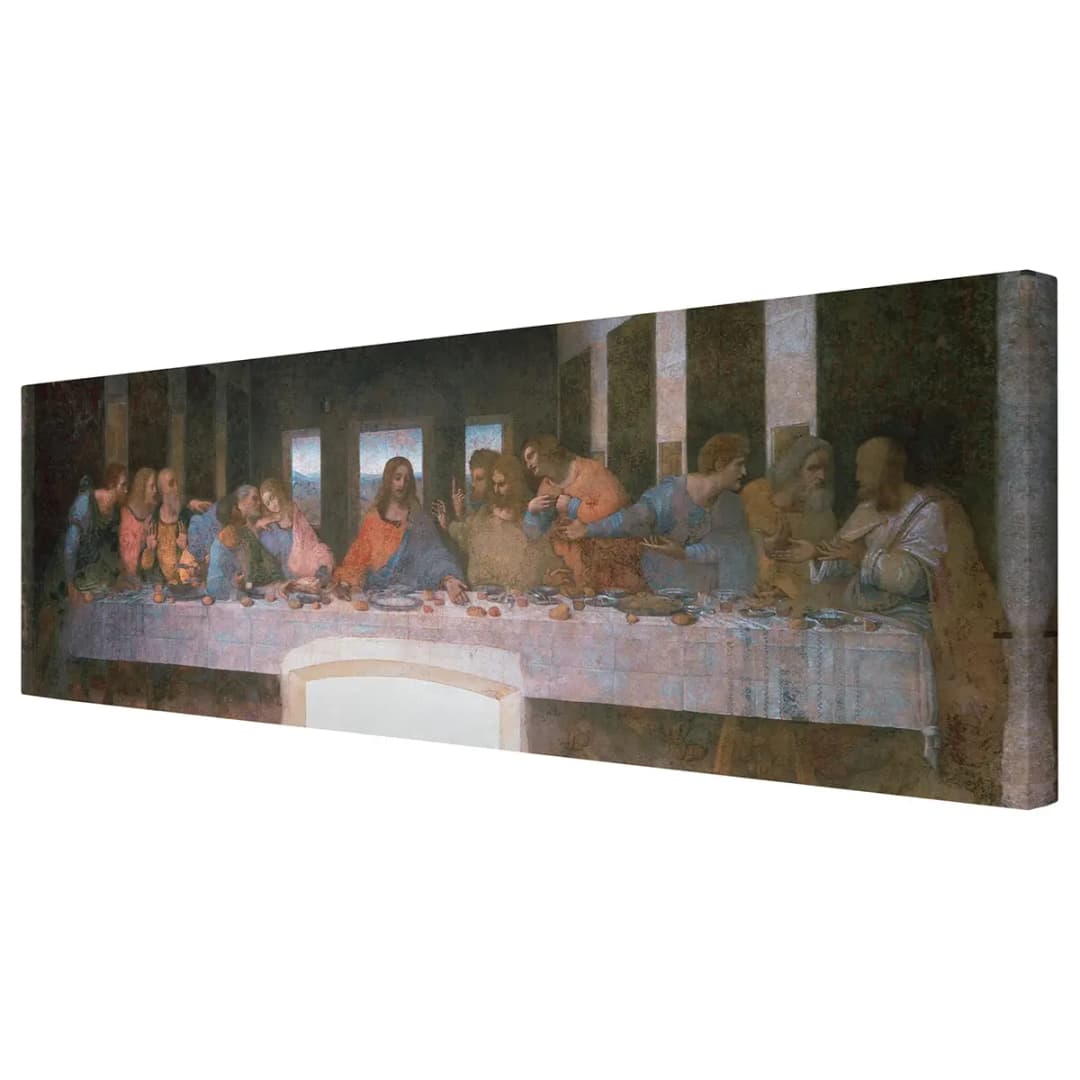 Leinwandbild Das letzte Abendmahl I | Mehrfarbig