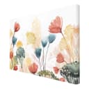 Leinwandbild Wildblumen im Sommer VIII | Mehrfarbig