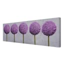 Leinwandbild Allium Kugel Blüten II | Lila