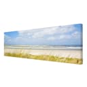 Leinwandbild An der Nordseeküste II | Blau