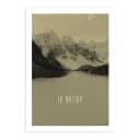 Wandbild Word Lake In Motion | Mehrfarbig