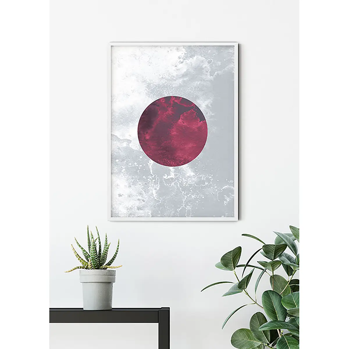 Wandbild Solum Aqua | Mehrfarbig