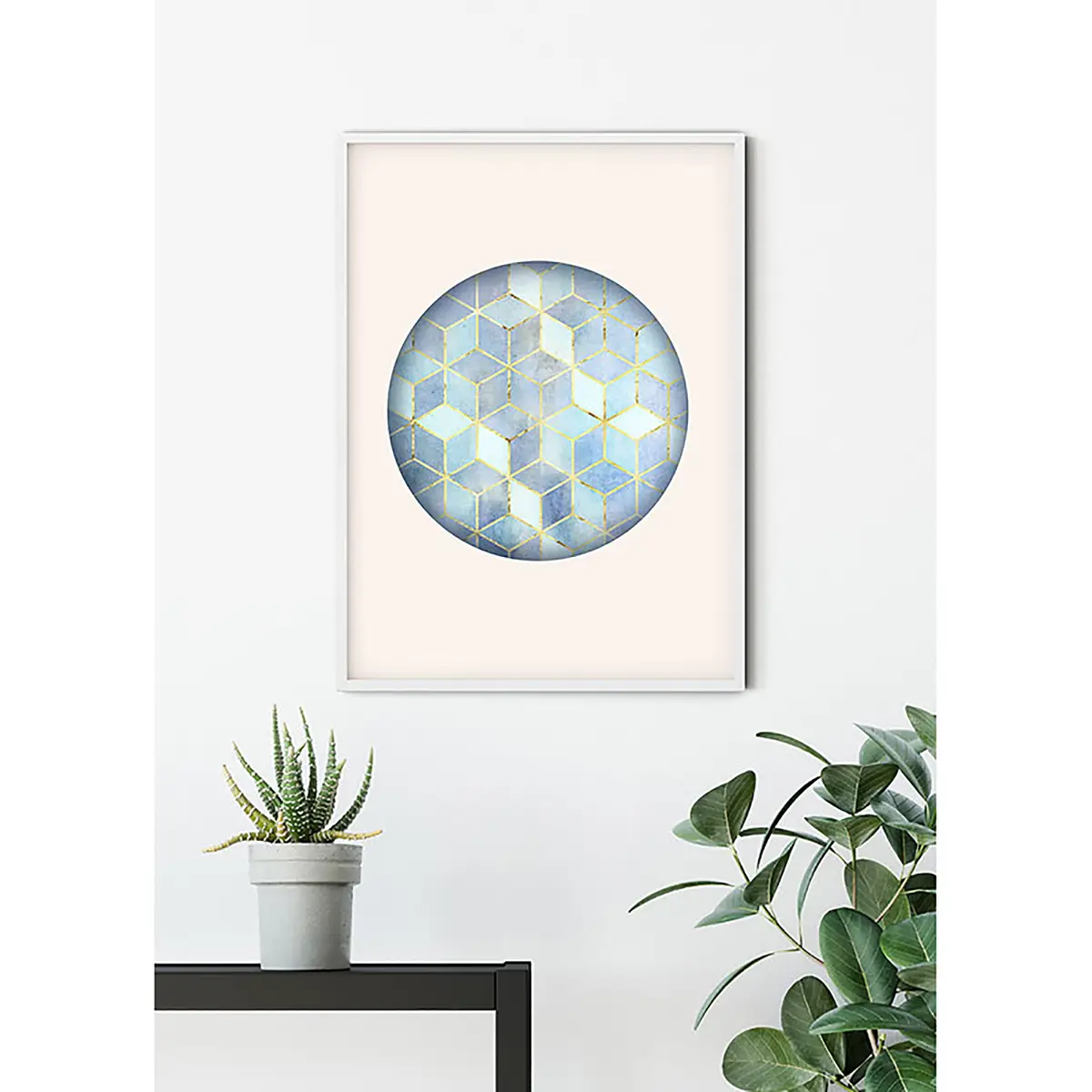 Wandbild Mosaik Circle | Mehrfarbig