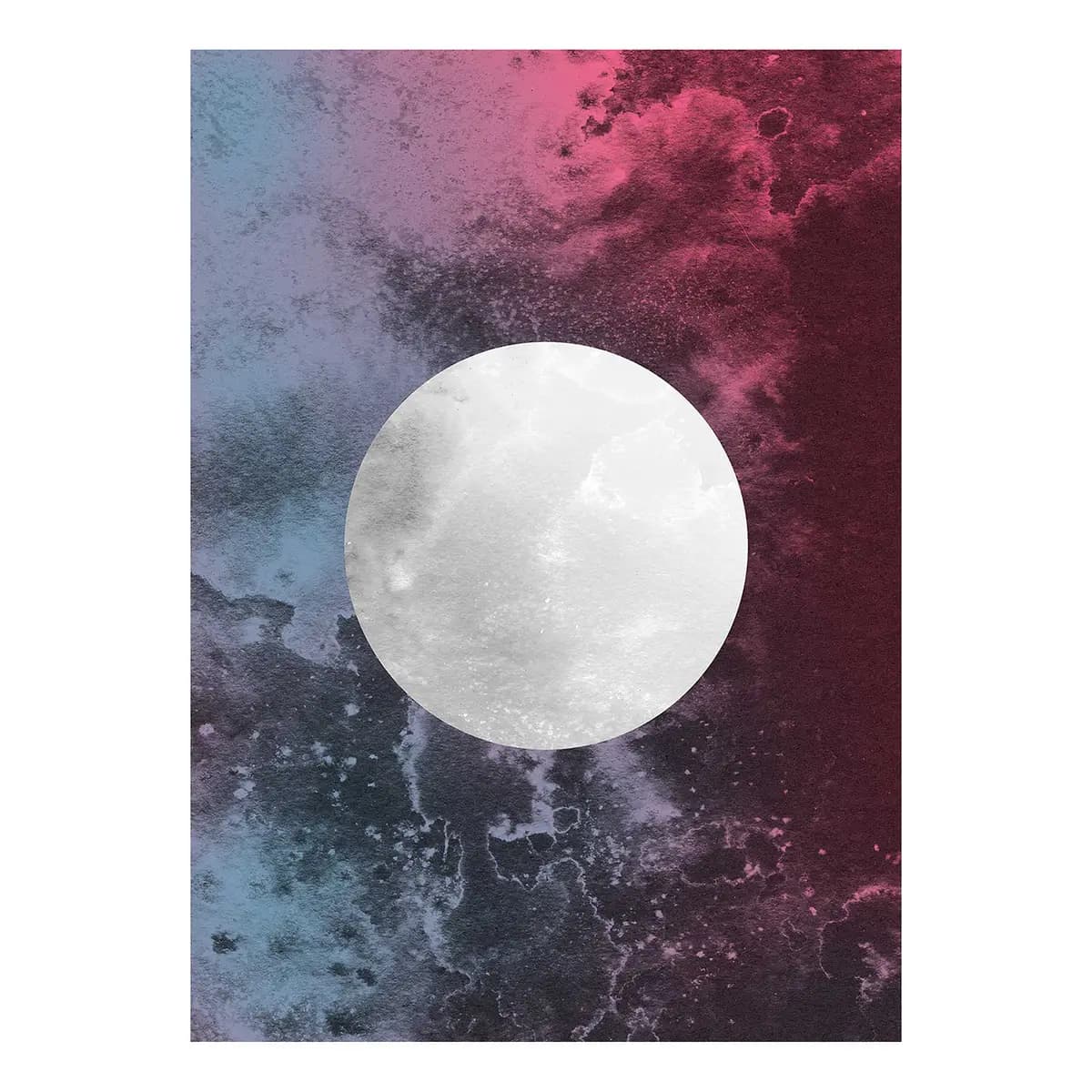 Wandbild Solum Aqua | Mehrfarbig
