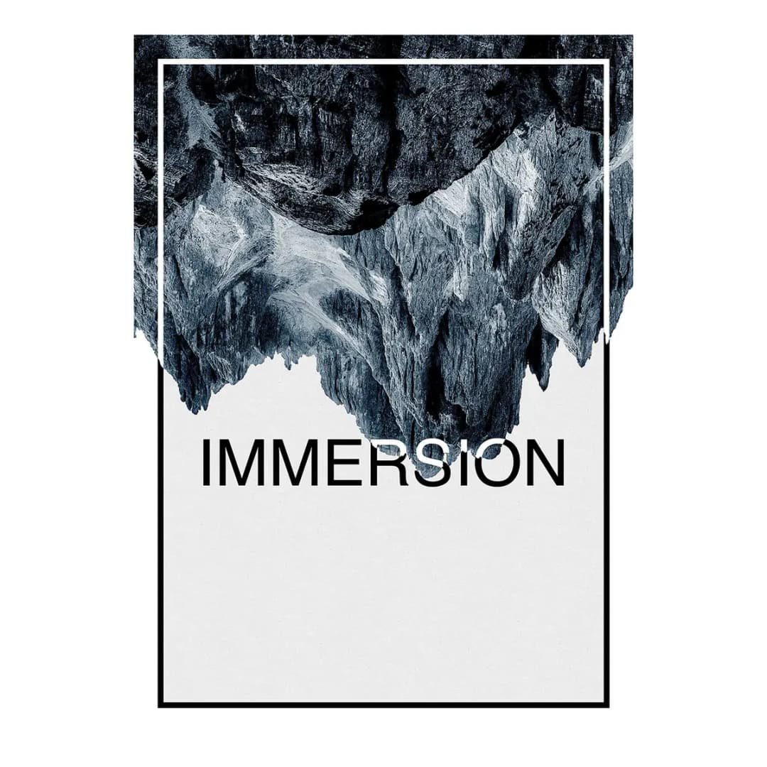Wandbild Immersion | Mehrfarbig