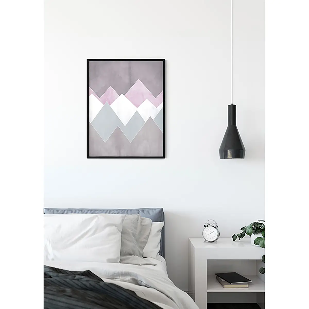 Wandbild Sunrise Mountain | Mehrfarbig