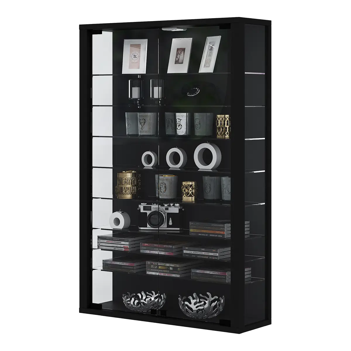 Hängevitrine Vitrosa I | Schwarz