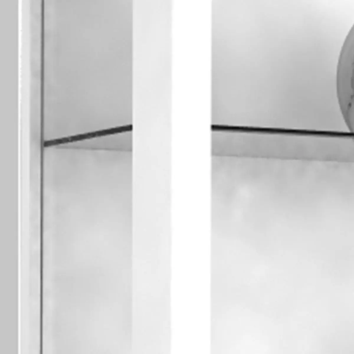 Hängevitrine Udina | Weiß