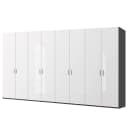 Drehtürenschrank pure gloss | Weiß