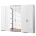 Drehtürenschrank pure gloss reflect | Weiß