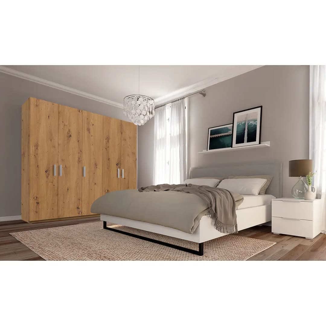 Drehtürenschrank pure | Holztöne