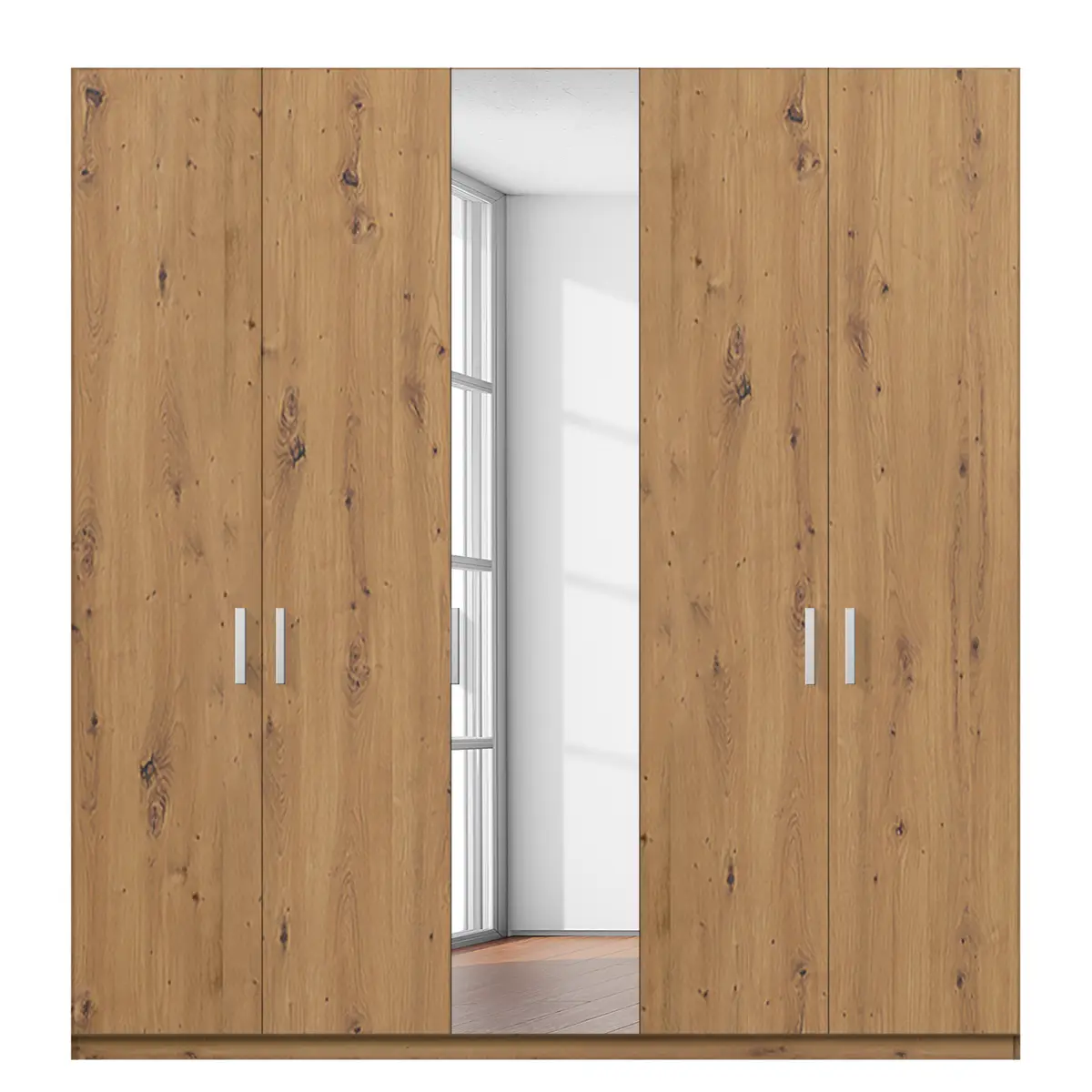 Drehtürenschrank pure reflect | Braun