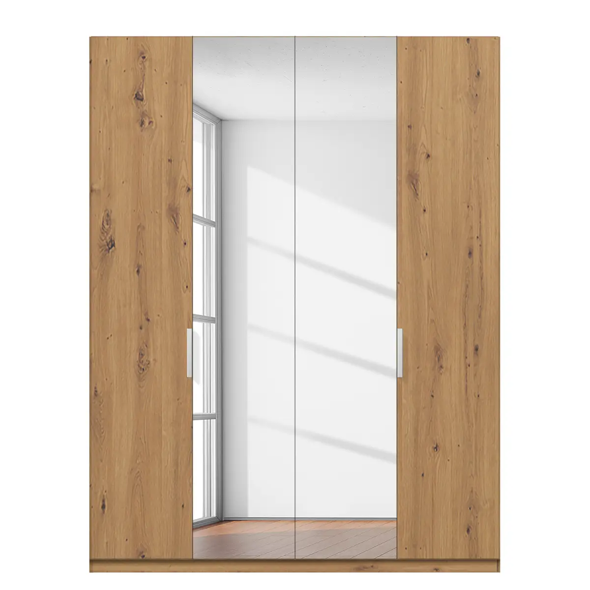 Drehtürenschrank pure reflect | Braun