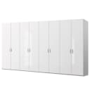 Drehtürenschrank pure gloss | Weiß