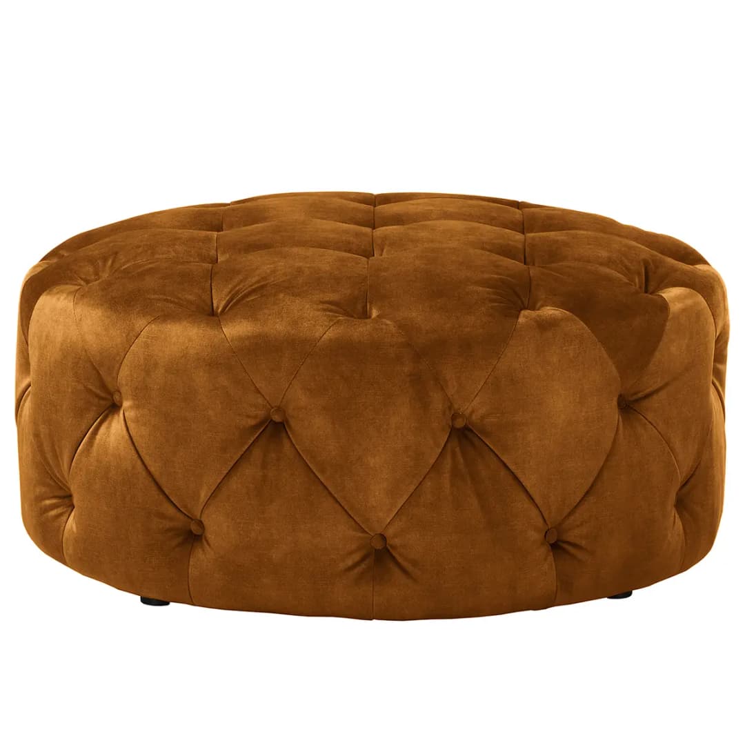 Polsterhocker Grotta | Braun