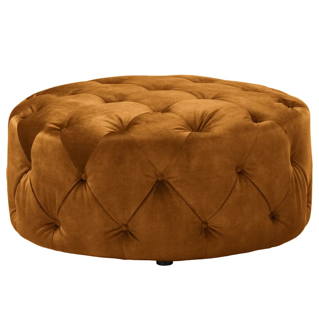 Polsterhocker Grotta | Braun