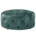 Polsterhocker Grotta | Blau