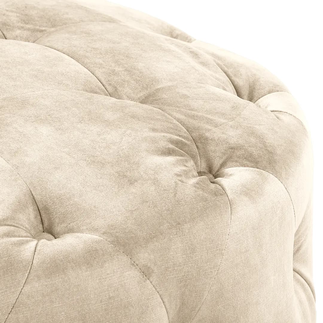 Polsterhocker Grotta | Beige