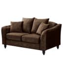 Sofa Lovis 2-Sitzer | Braun