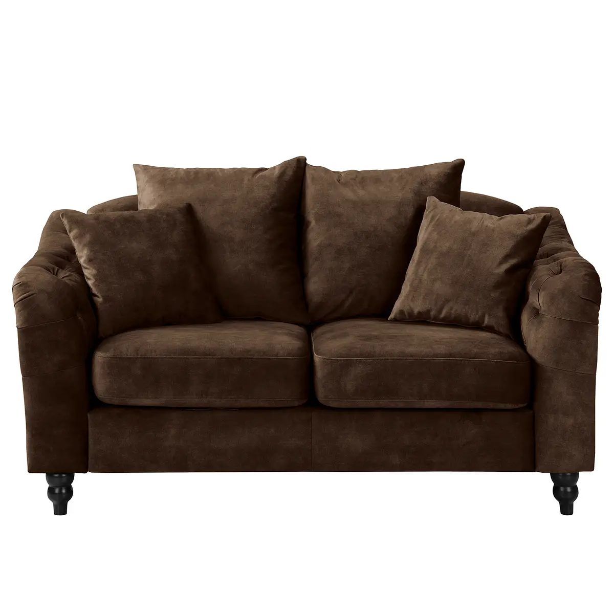 Sofa Lovis 2-Sitzer | Braun