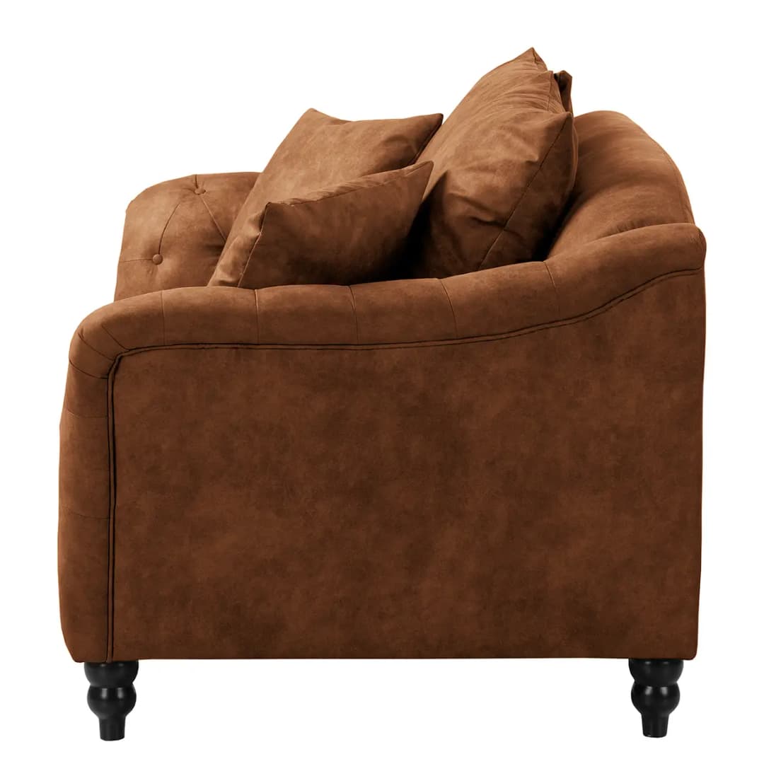 Sofa Lovis 2-Sitzer | Braun