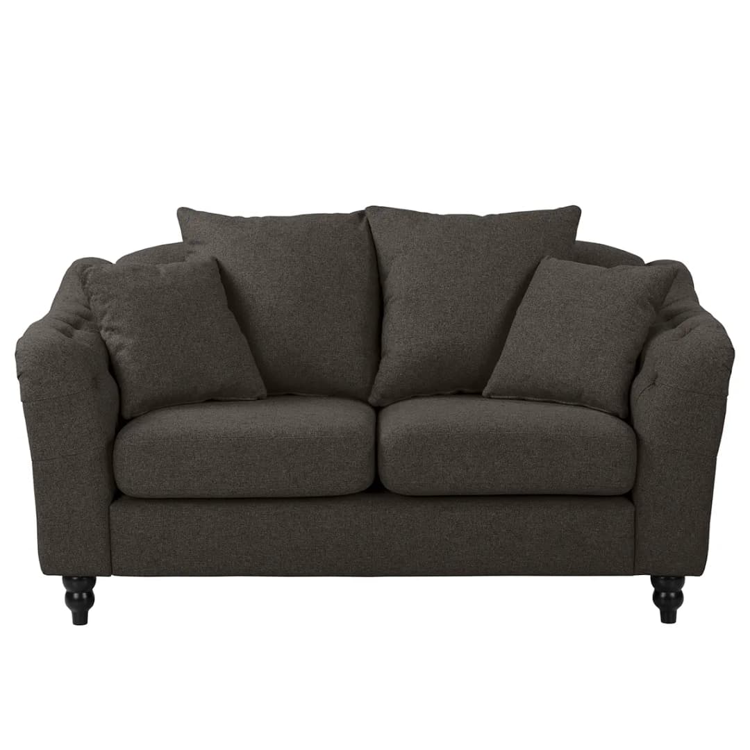 Sofa Lovis 2-Sitzer Grau | Grau