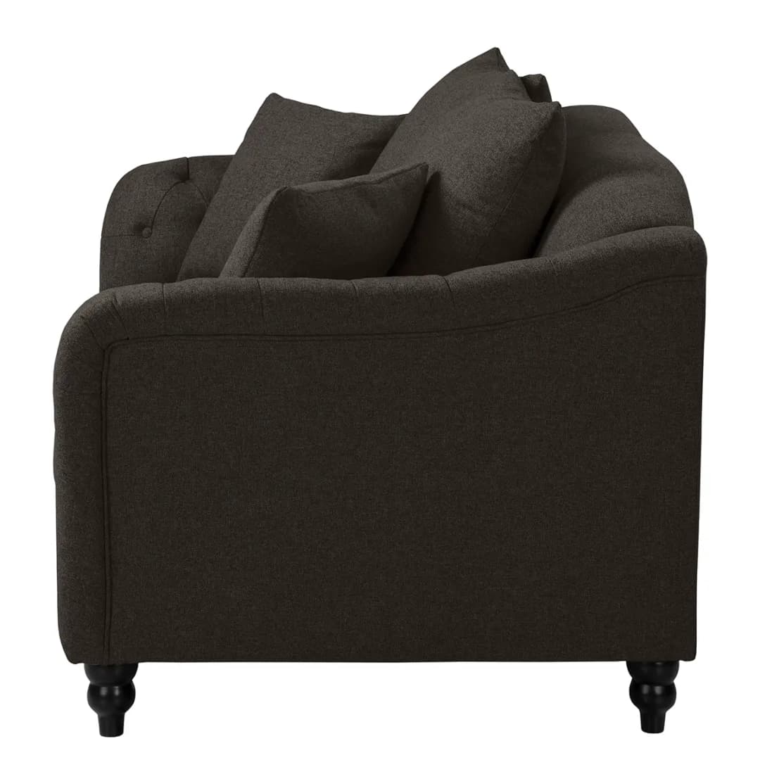 Sofa Lovis 2-Sitzer Grau | Grau