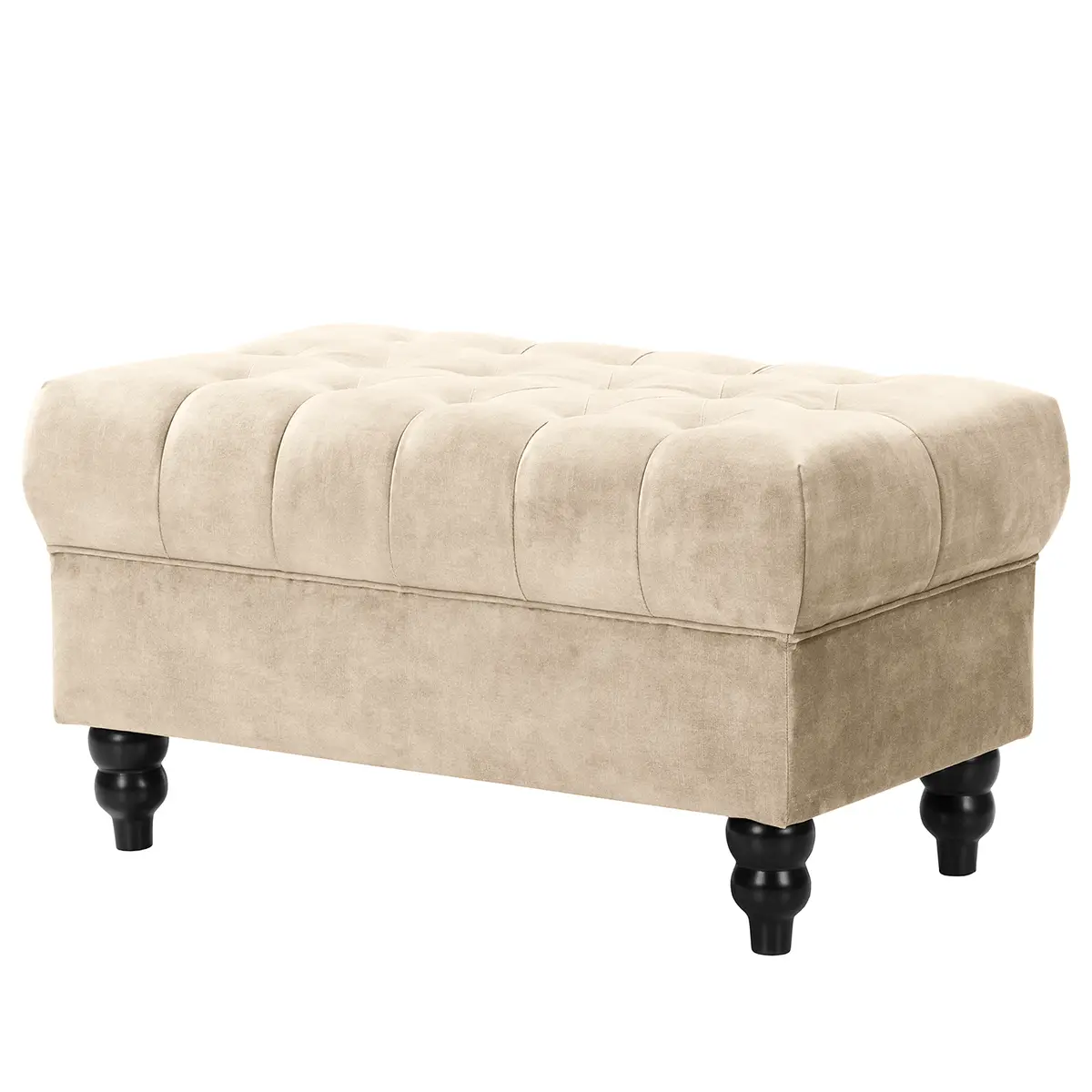 Polsterhocker Lovis | Beige