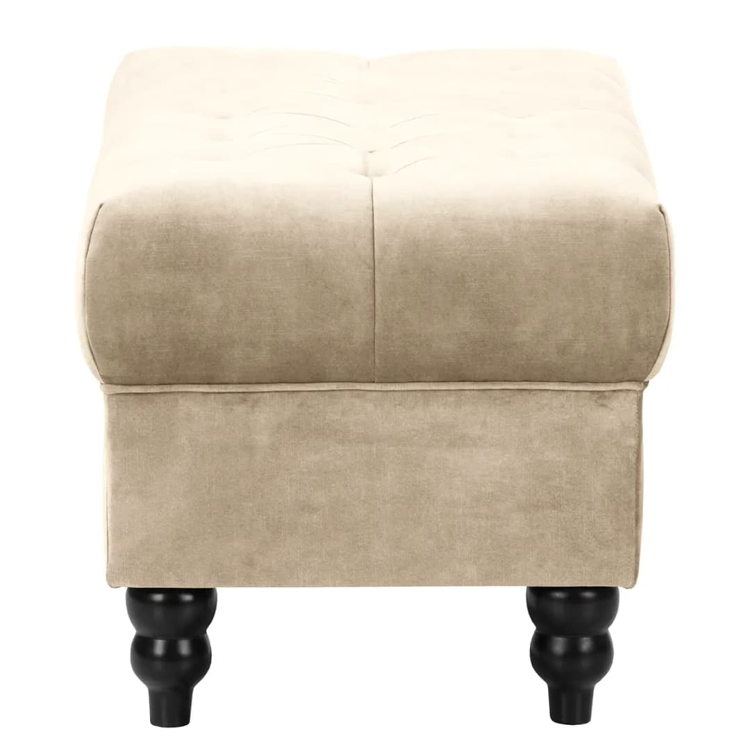 Polsterhocker Lovis | Beige