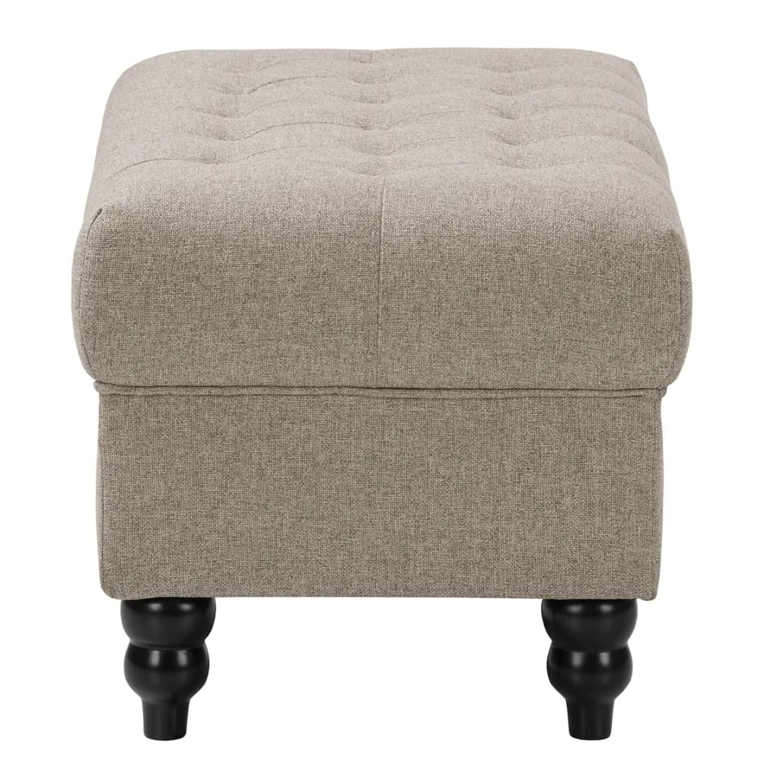 Polsterhocker Lovis | Braun