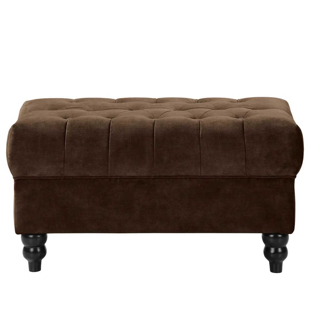 Polsterhocker Lovis | Braun