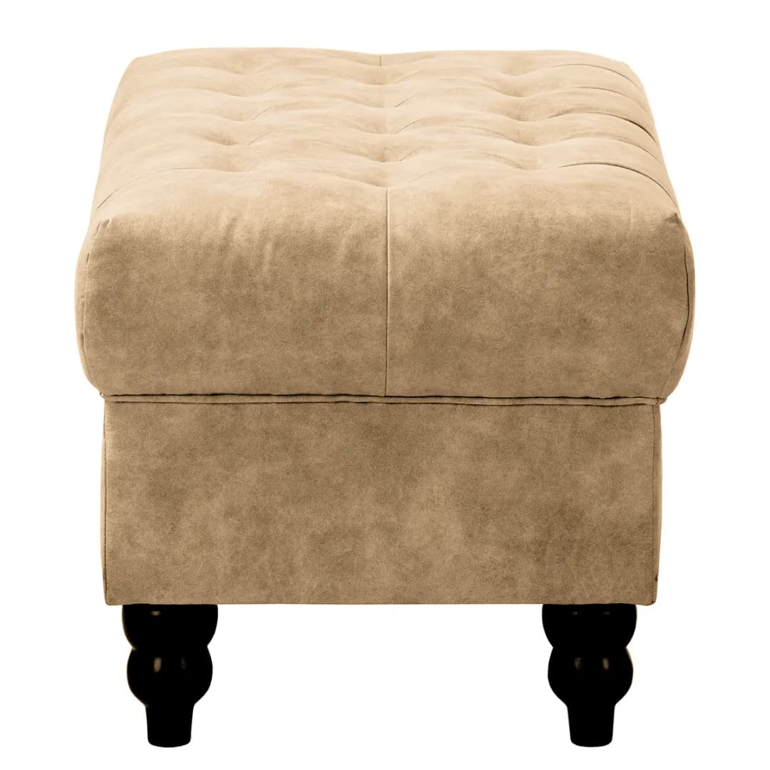 Polsterhocker Lovis | Beige