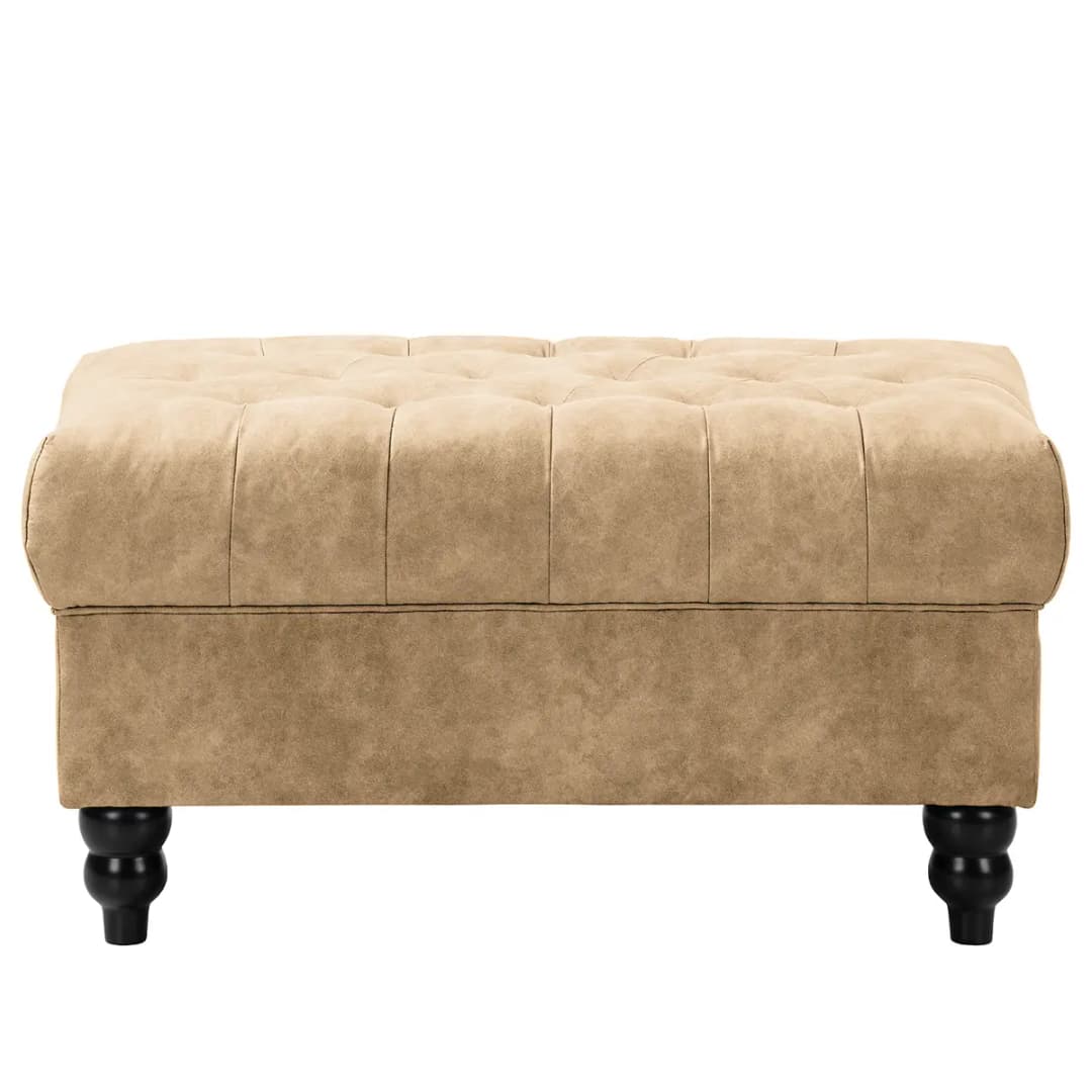 Polsterhocker Lovis | Beige