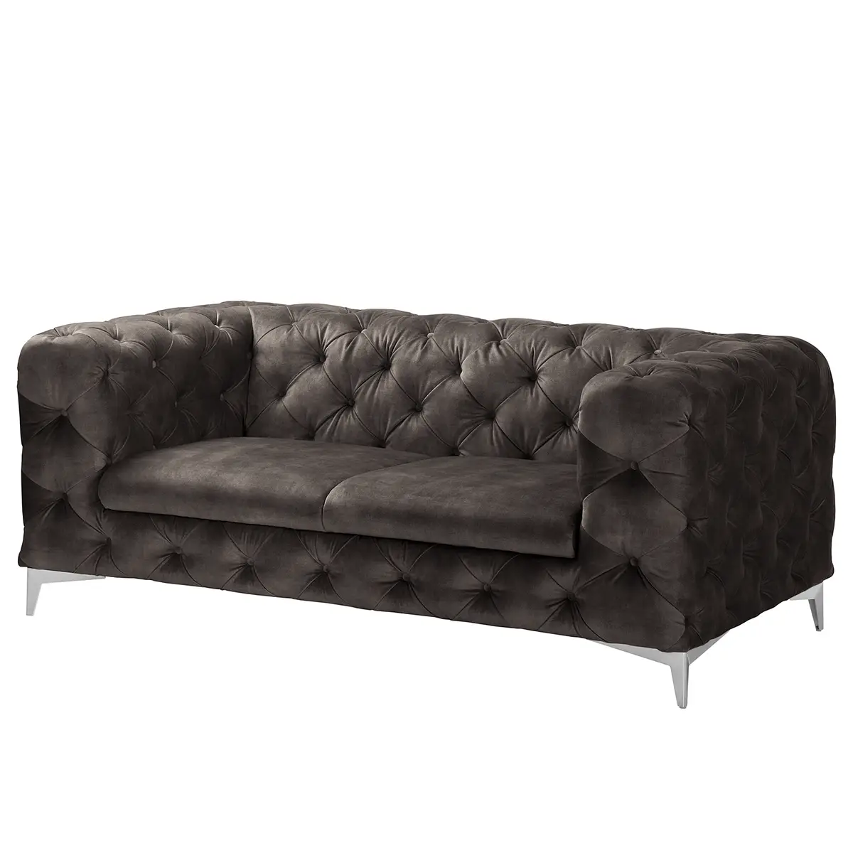 Sofa Merlin 2-Sitzer | Grau