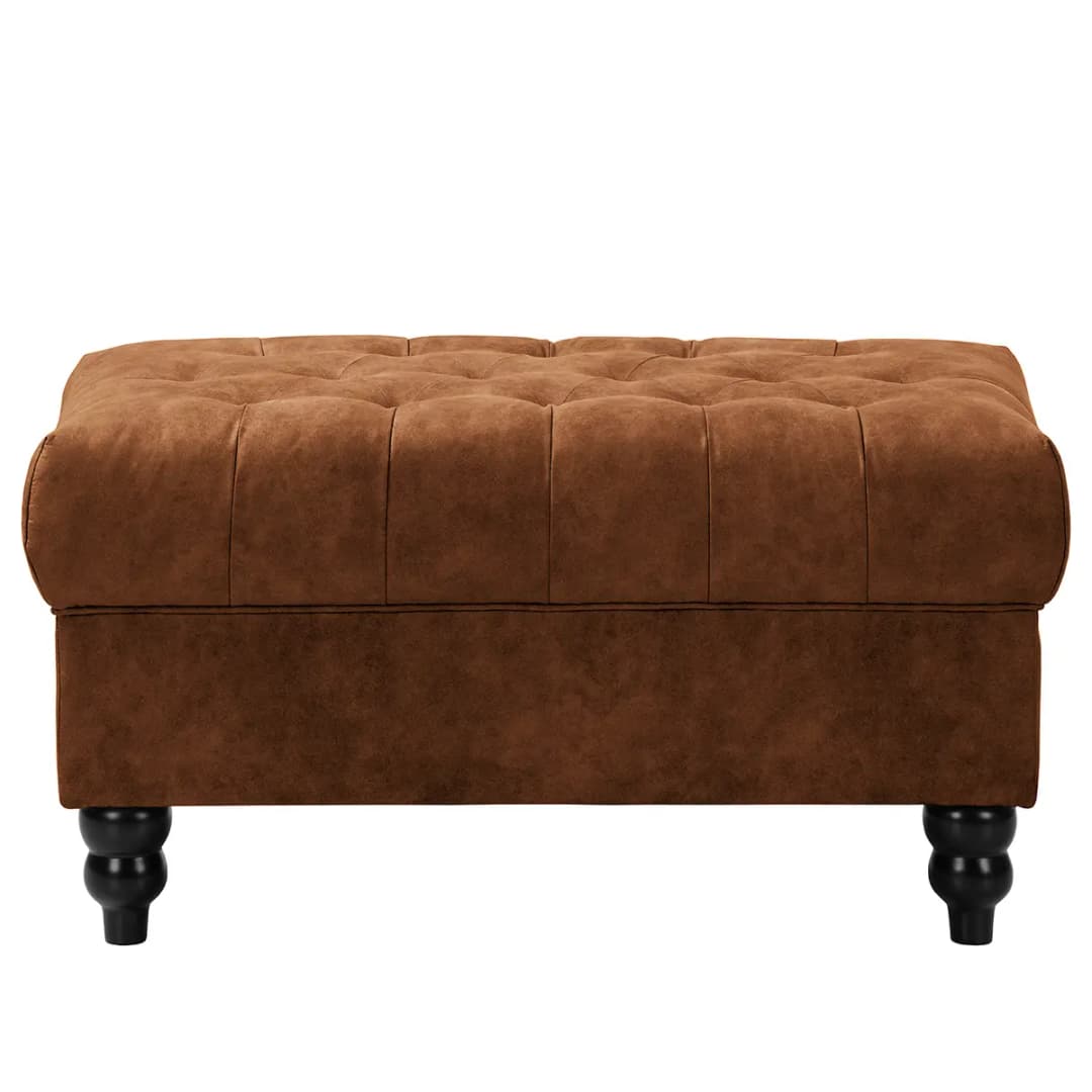Polsterhocker Lovis | Braun