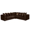 Ecksofa Grotta | Braun