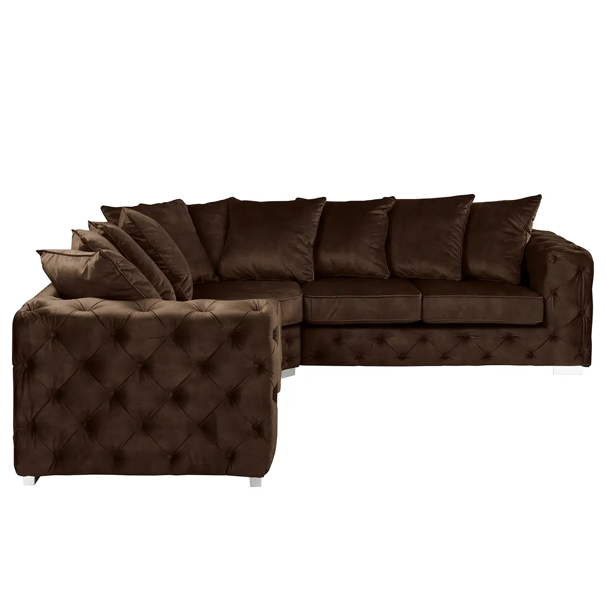 Ecksofa Grotta | Braun