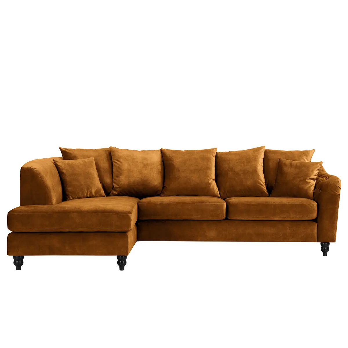 Ecksofa Lovis | Braun